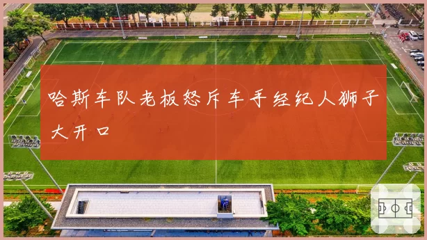 哈斯车队老板怒斥车手经纪人狮子大开口