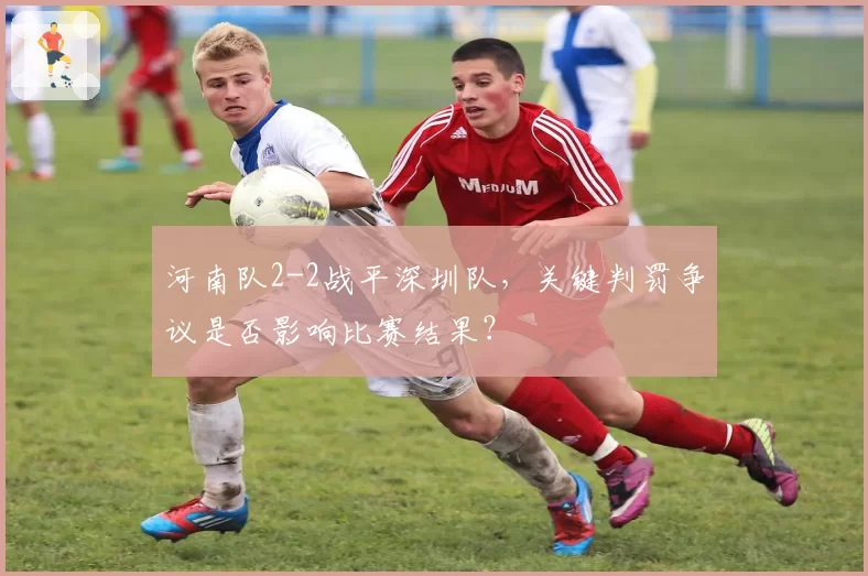 河南队2-2战平深圳队，关键判罚争议是否影响比赛结果？